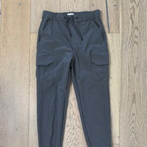 Goodfellow Men's Cargo Jogger Pants - Dark Gray